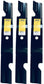 A&I XHT 18", 5/8", HL Mower Blade (Set of 3) - B1BC1205,3