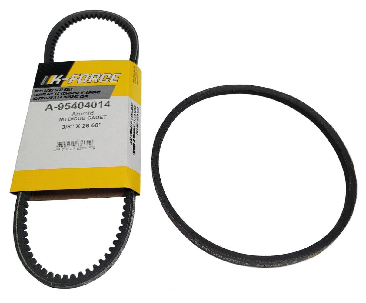 A&I Auger & Drive Belt Set for Snowblower - A-95404013A