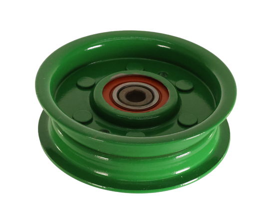 Close-up of the John Deere Idler Sheave AH140497