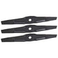 John Deere Original Equipment 3 Mower Blades #M119798(3)