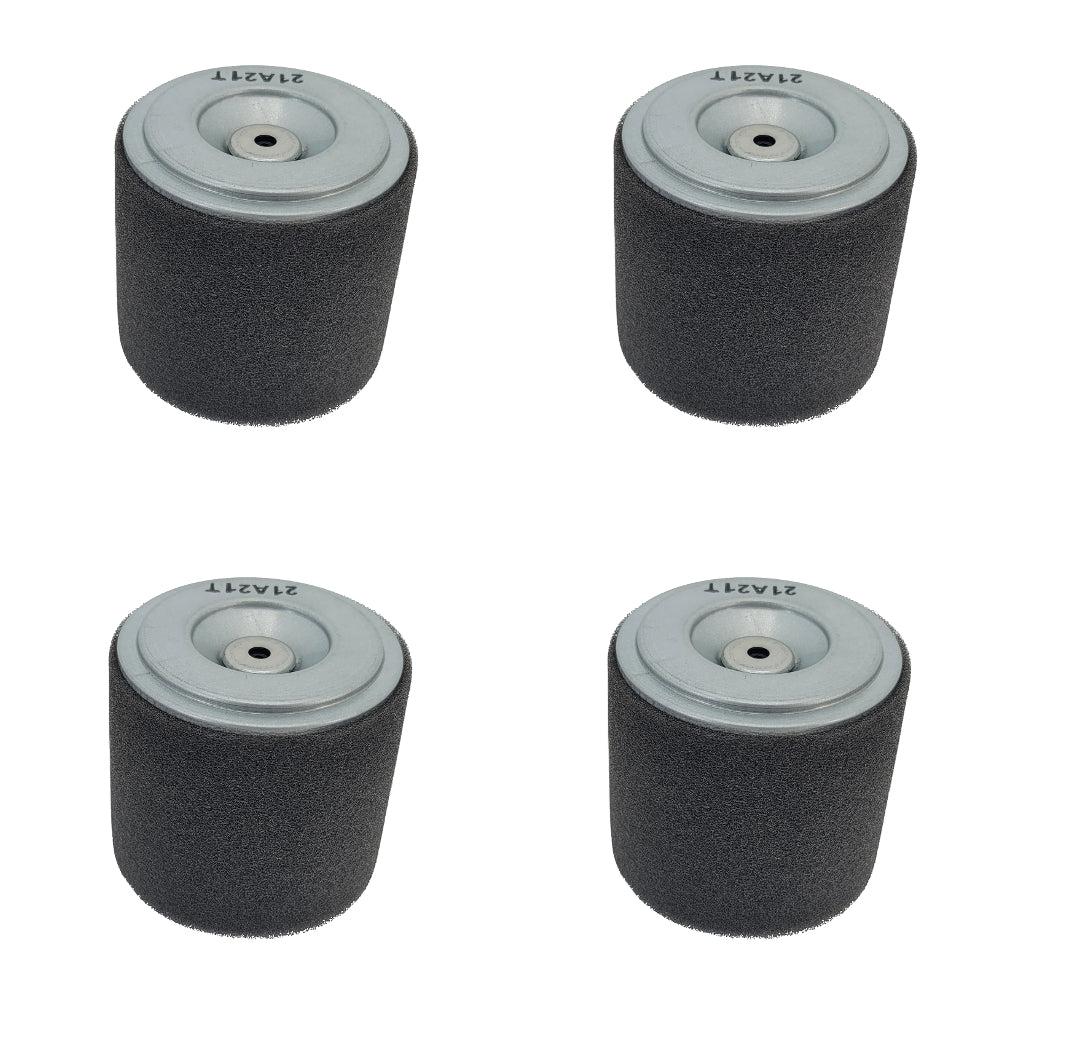 Honda (4 PACK) Round Air & Pre Filter - 17210-Z0V-781,4