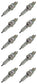 Honda Original Equipment Spark Plug (Pack of 10) - 98056-57713