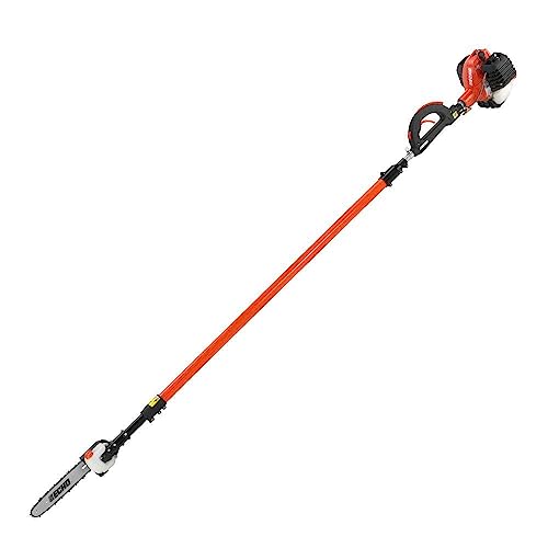 Echo 12 in. 25.4 cc Gas 2-Stroke X Series Telescoping Power Pole Saw with Loop Handle and Shaft Extending to 12.1 ft. - PPT-2620