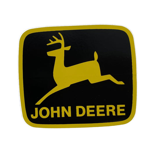 John Deere JD5662 label, front angle
