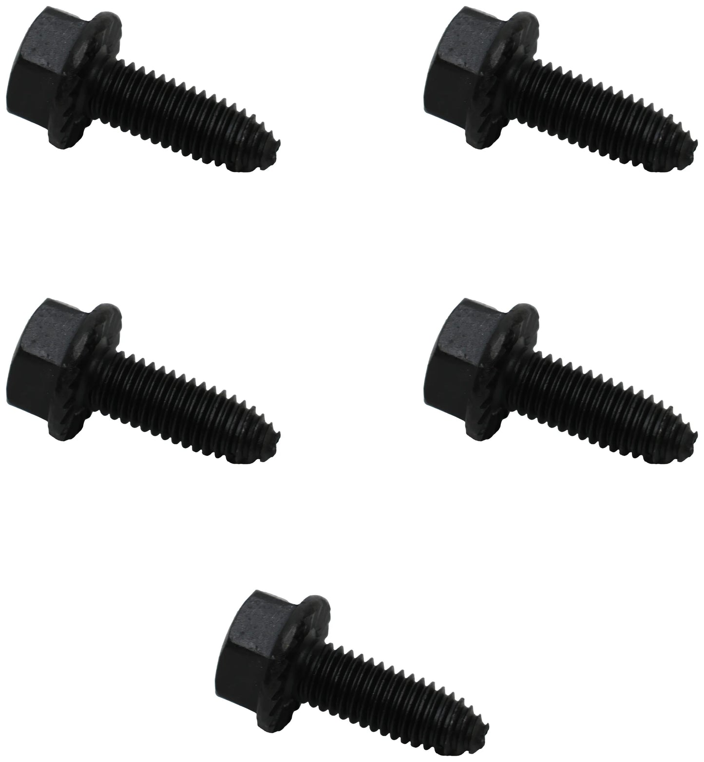 John Deere Original Equipment Hexagonal Flanged Head Self-Tapping Screw, M8 X 23.5 (5-PACK) - M159825