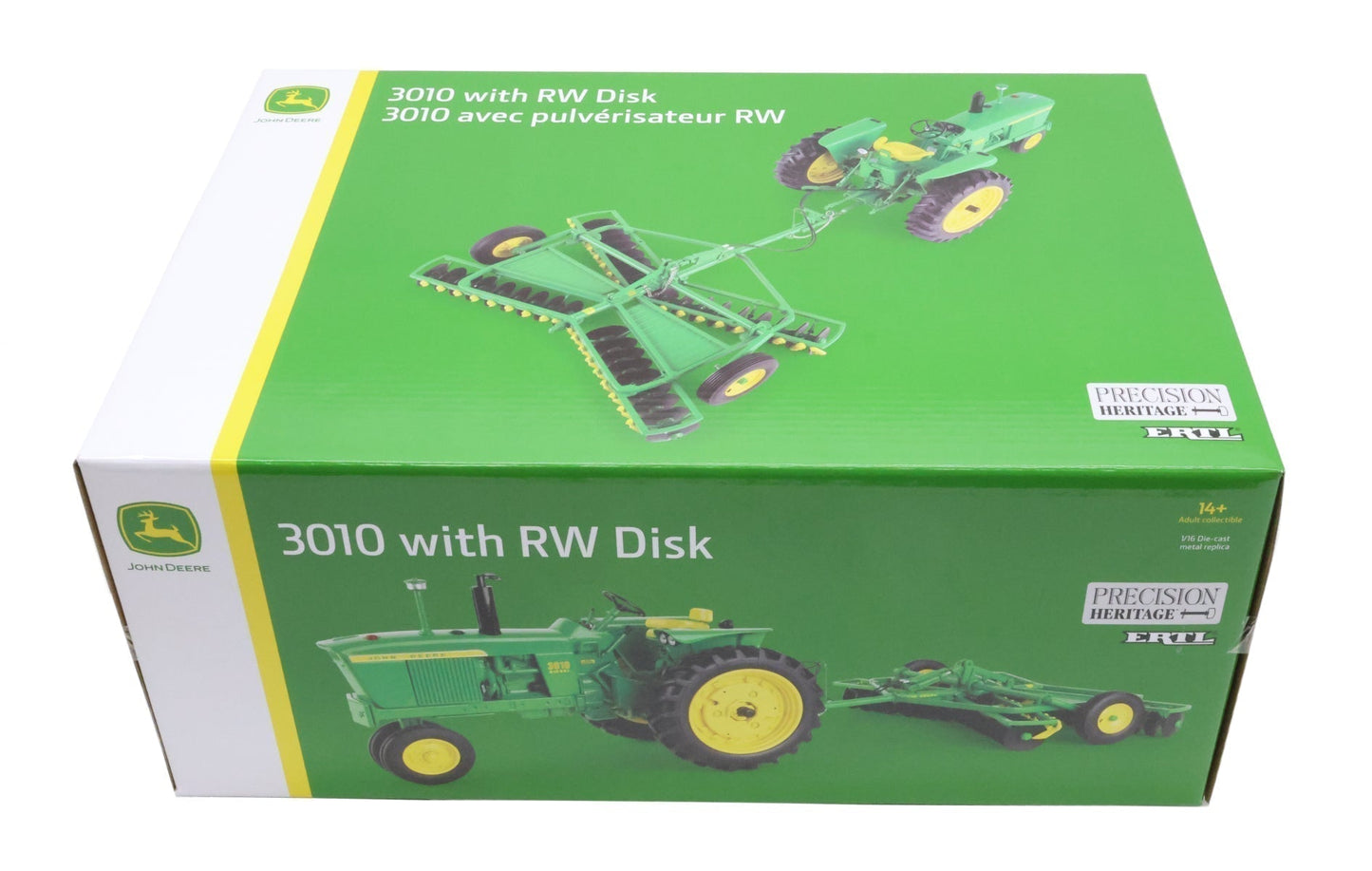 1/16 John Deere 3010 w/Disk Precision Heritage Toy - LP84510