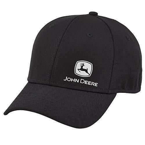 John Deere Men's Black Reflective Performance Cap/Hat - LP69119