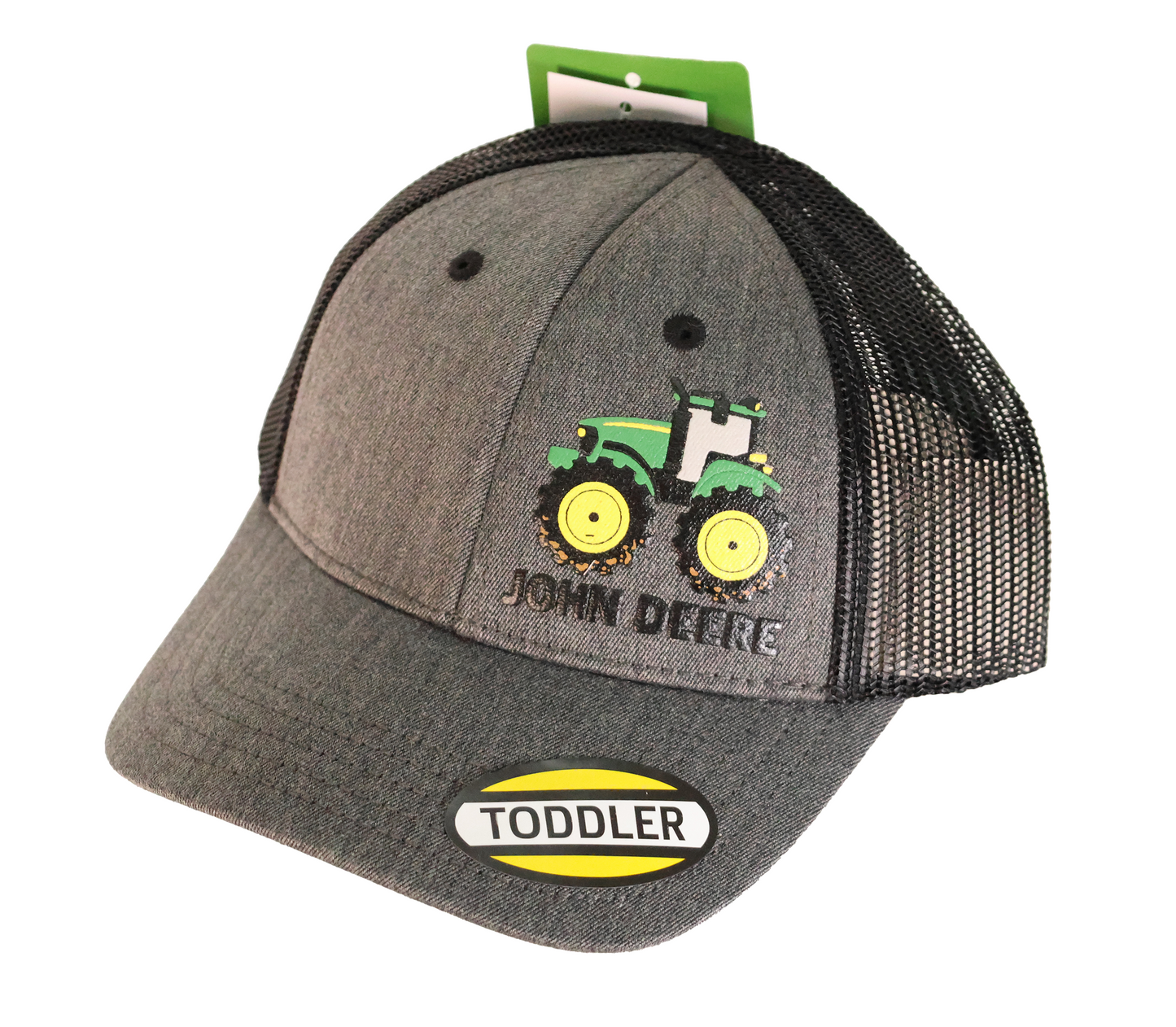 John Deere Toddler Charcoal Rubber Tractor Hat - LP78667