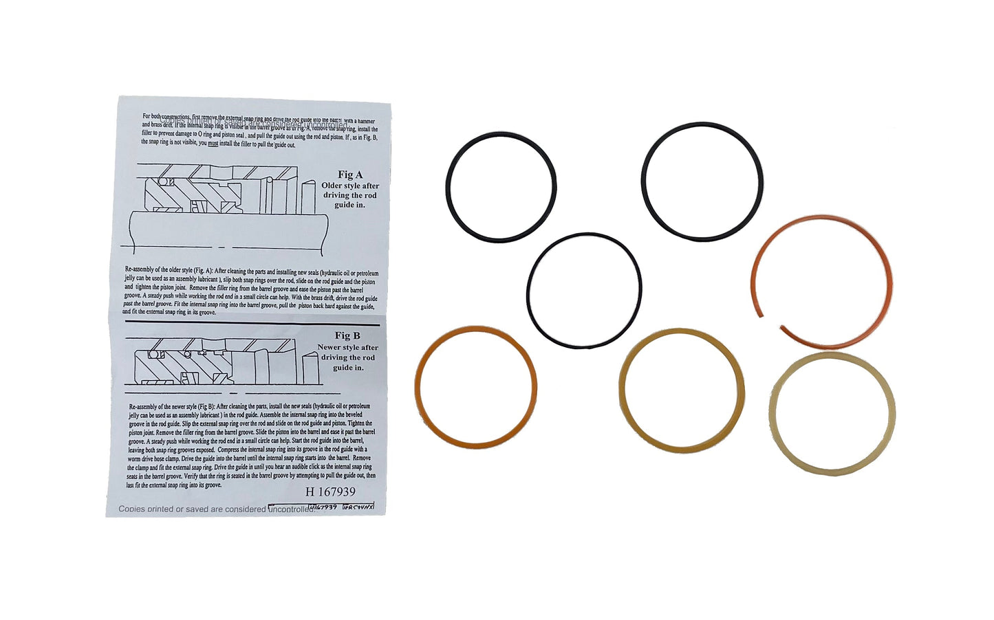 John Deere Original Equipment Hydraulic Cylinder Kit - AH212088