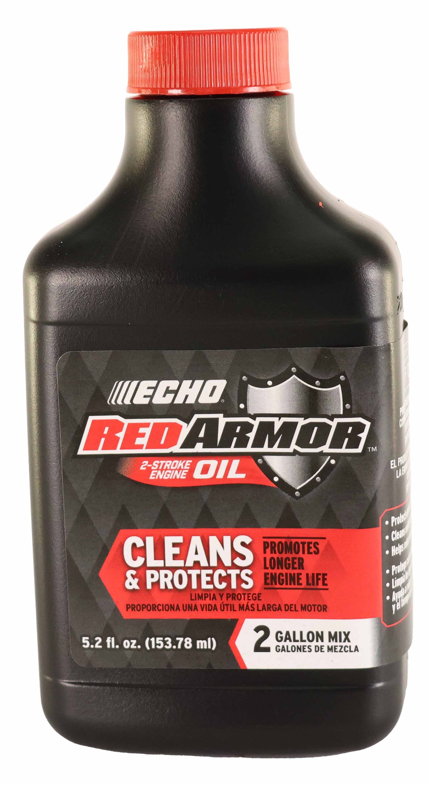 Echo Original Equipment Red Armor 2-Cycle Engine Oil (5.2 fl oz Bottle) - 6550002