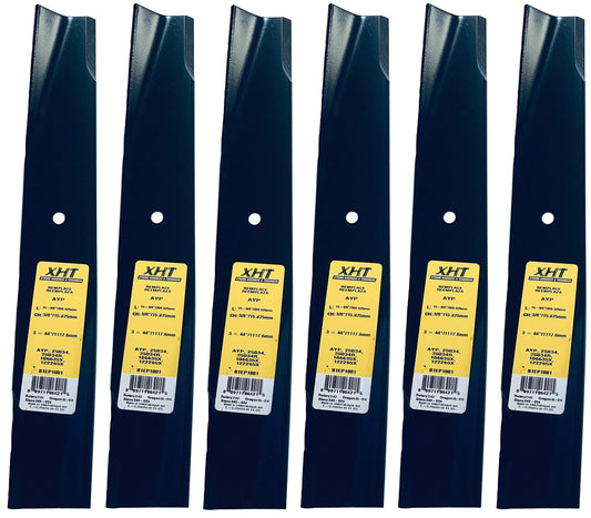 A&I XHT 15-3/8", 3/8" Mower Blade (Set of 6) - B1EP1001,6