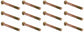 John Deere Original Equipment Cap Screw (12-PACK) - 19M7325