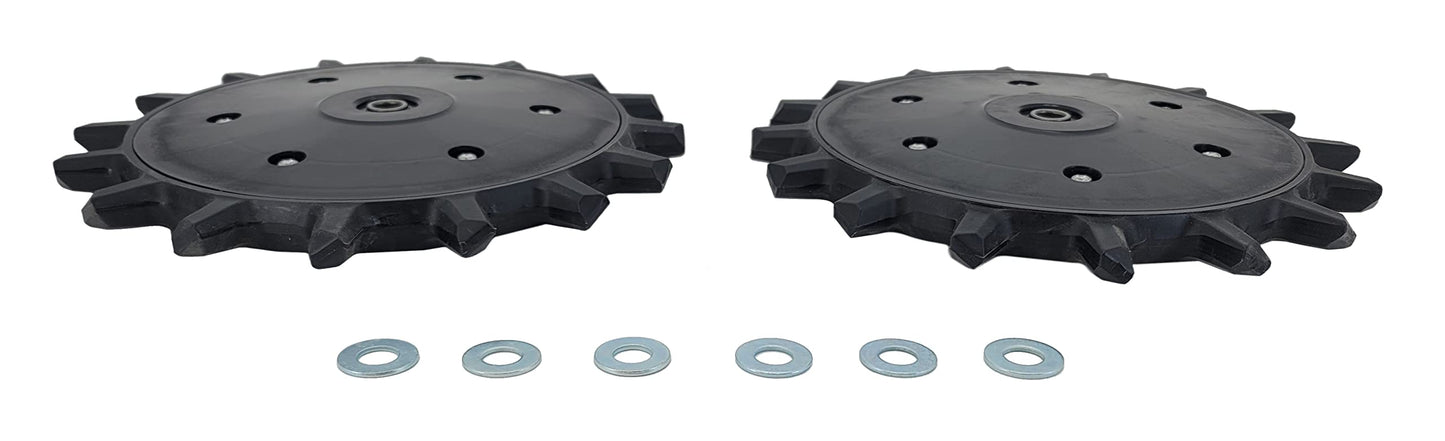 Yetter Twister Poly Spike Closing Wheel Kit - 6200-005