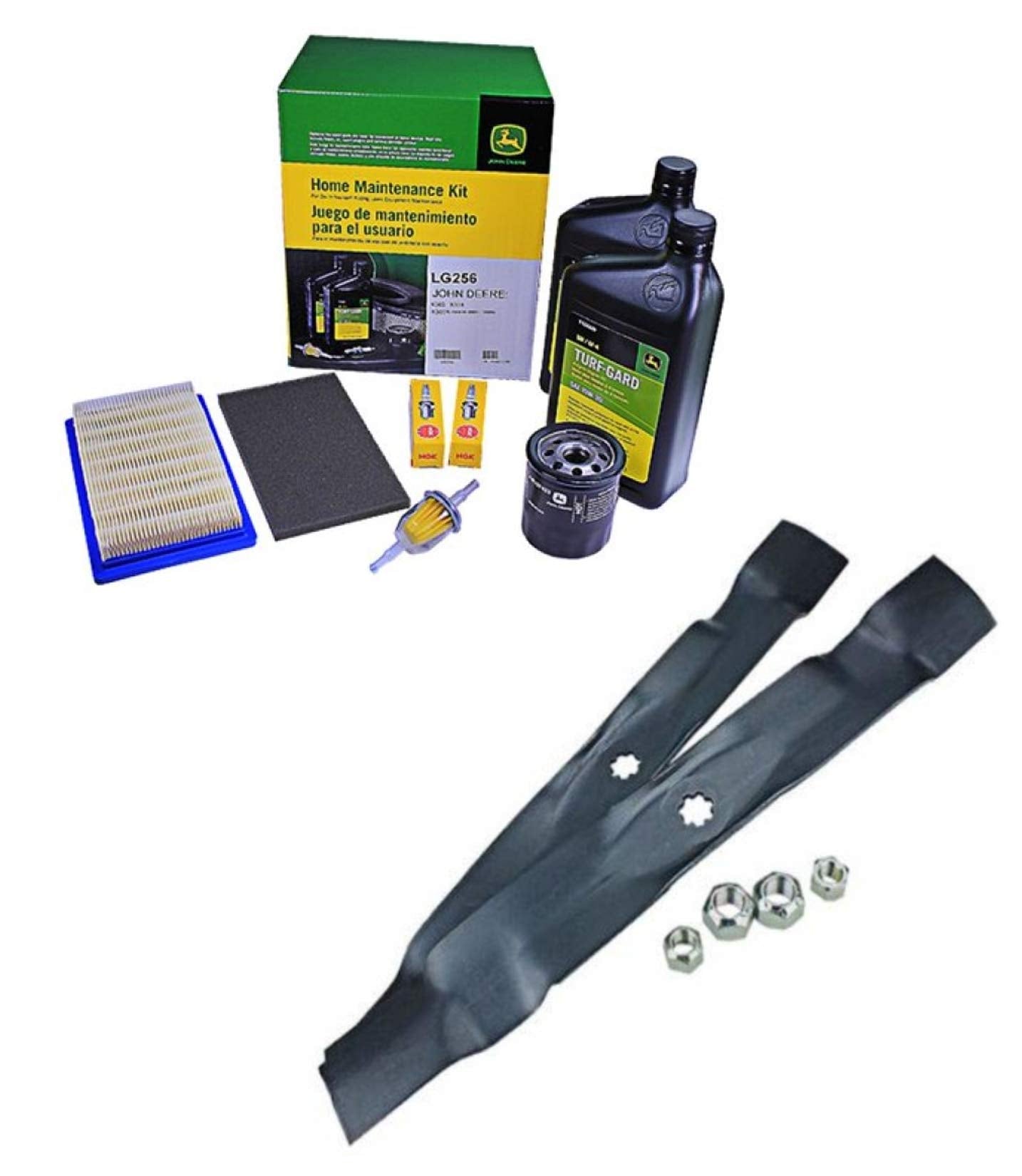John Deere Original Equipment Model X300 Maintenance Kit + Standard Blades