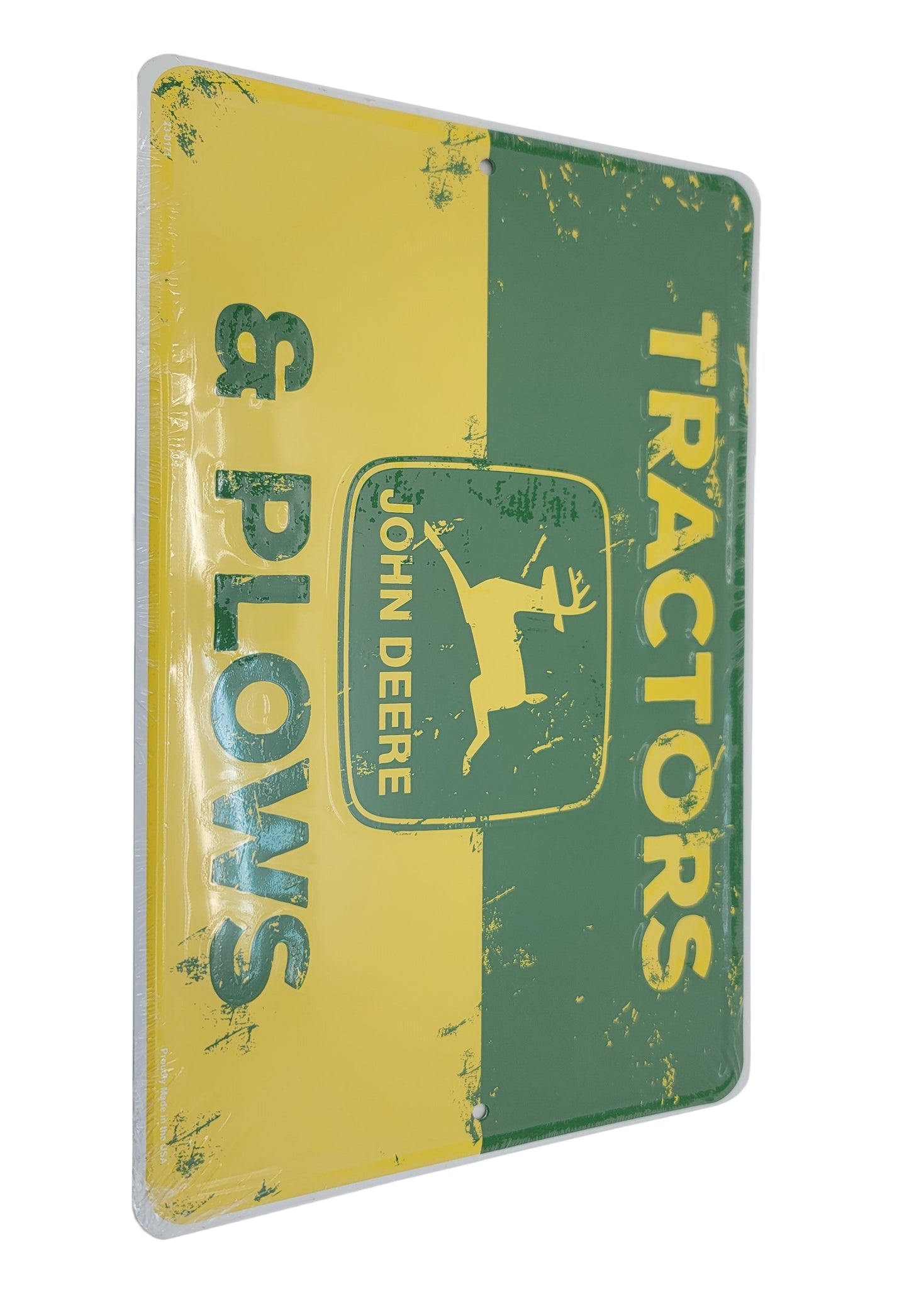 John Deere Tractors & Plows Metal Sign - LP85816