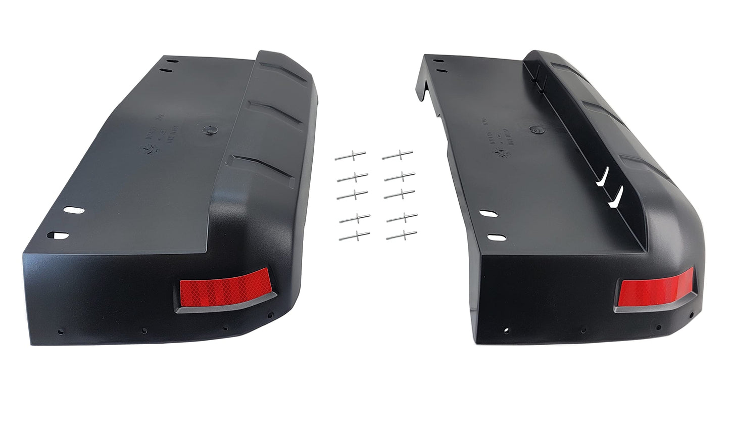 John Deere 4x2 Gator Rear Fender Set with (10 PACK) Rivets - AM138787B