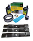 John Deere Original Equipment Model LT170 Maintenance Kit + Mulching Blades, 48" Mower Deck