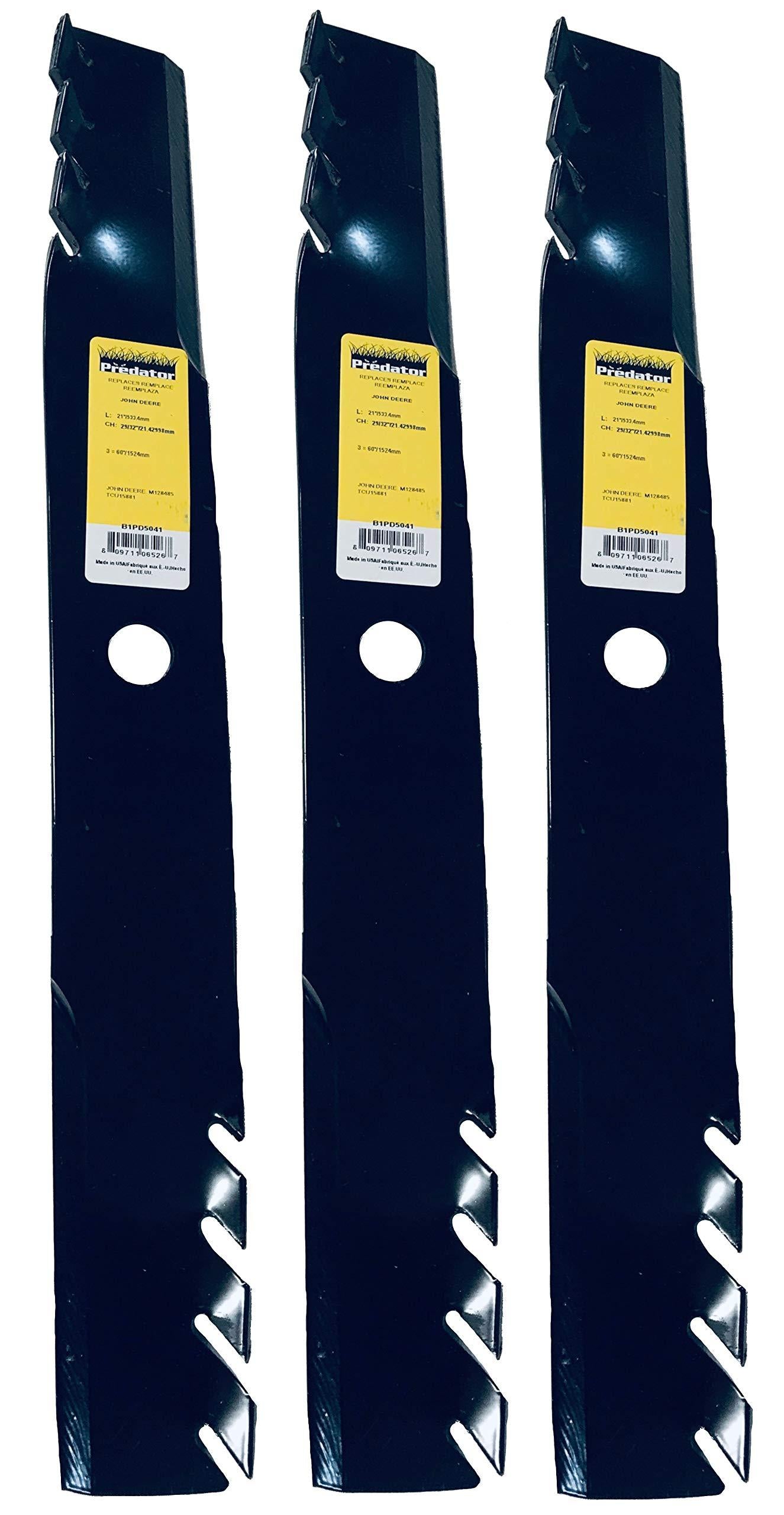 A&I Predator 21", 29/32" Mulching Mower Blades (Set of 3) - B1PD5041,3