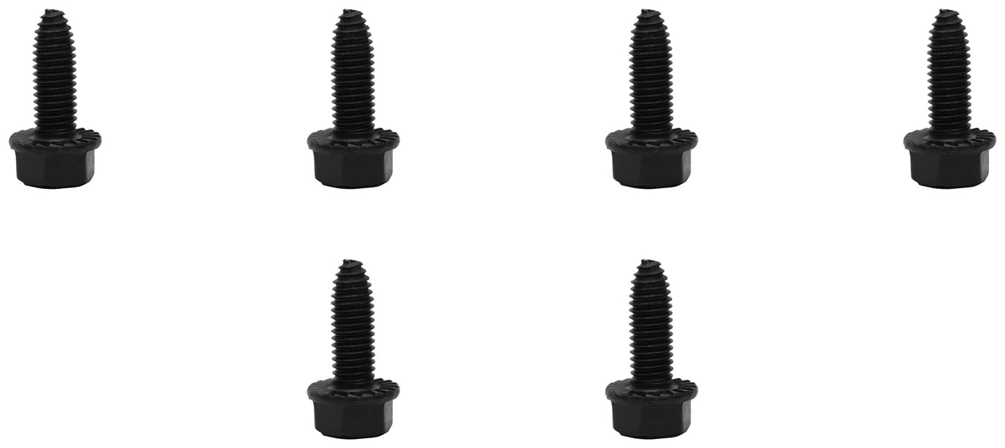 John Deere Original Equipment Hexagonal Flanged Head Self-Tapping Screw, M8 X 23.5 (6-PACK) - M159825
