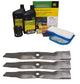 John Deere Original Equipment Model LX280 Maintenance Kit + Standard Blades, 48C"