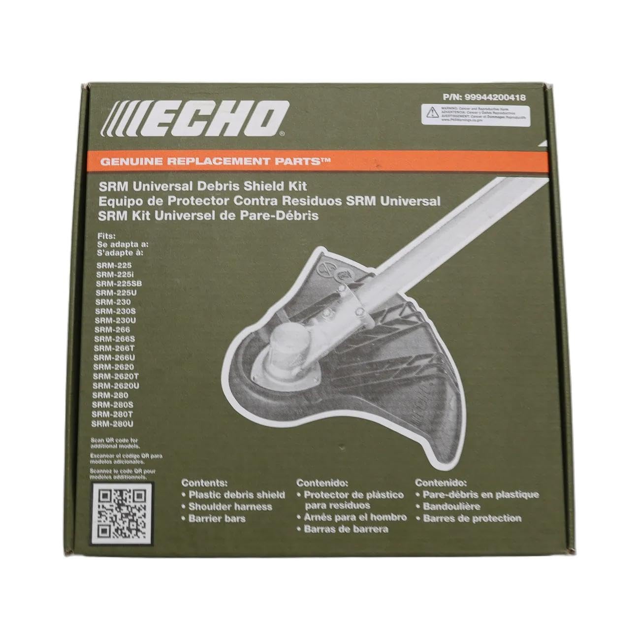 Echo Original Equipment SRM Universal Debris Shield Kit - 99944200418