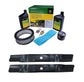 John Deere Original Equipment Model LT170 Maintenance Kit + Highlift Blades, 42C" Mower Deck