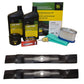 John Deere Original Equipment Model LX255 Maintenance Kit + Mulching Blades