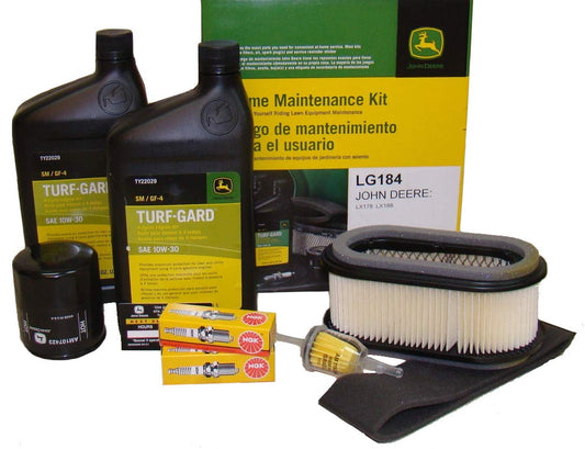 John Deere Original Equipment Model LX188 Maintenance Kit + Standard Blades, 38" Mower Deck