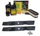 "John Deere Original Equipment Model LX279 Maintenance Kit + Mulching Blades, 38"" Mower Deck"