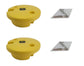John Deere (SET OF 2) Original Equipment Weights - BM17976
