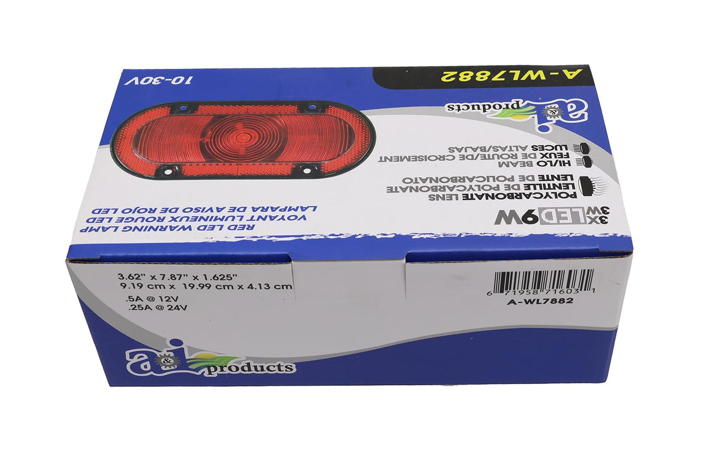 A&I Products Red LED Tail Light - A-WL7882