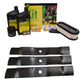 John Deere Original Equipment Model LX279 Maintenance Kit + Mulching Blades, ...