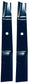 A&I XHT 22-3/8", 3/4" Mower Blade (Set of 2) - B1AR1001,2