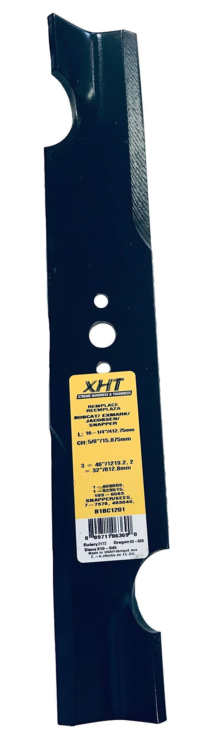 A&I XHT 16-1/4", 5/8" Notch Mower Blade (Single) - B1BC1201,1