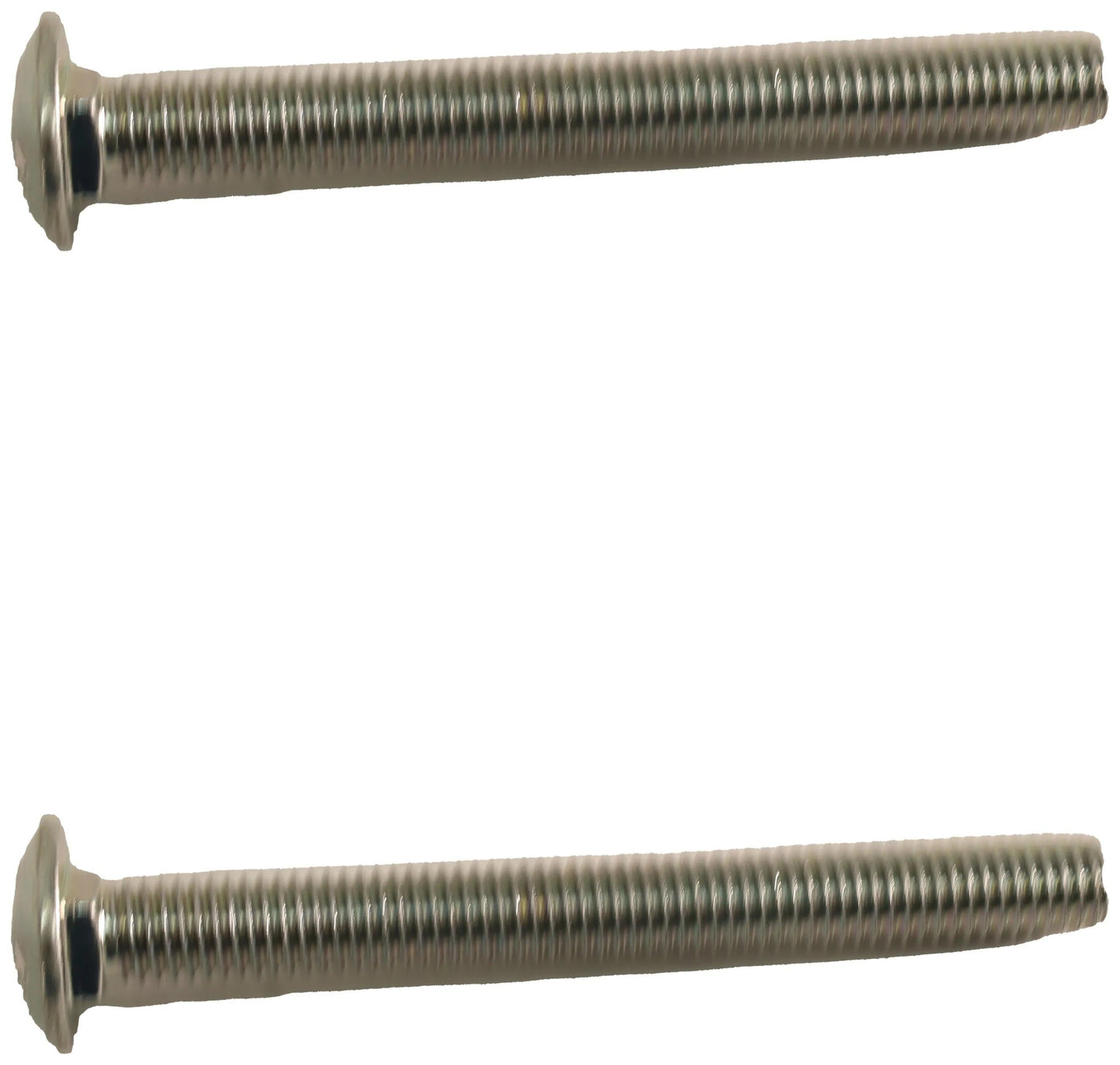 John Deere Original Equipment Round Head Square Neck Bolt, M8 X 80 (2-PACK) - 03M7267