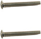 John Deere Original Equipment Round Head Square Neck Bolt, M8 X 80 (2-PACK) - 03M7267