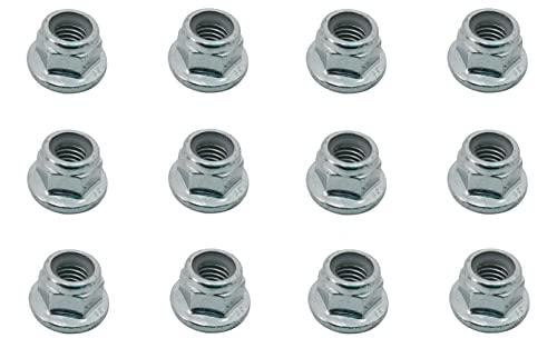 John Deere (12 PACK) Original Equipment Flangehead Locknut -14M7400,12