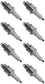 Honda Original Equipment Spark Plug (Pack of 8) - 98076-56717