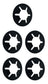 GX20141 Push Nut 5-Pack, original John Deere part