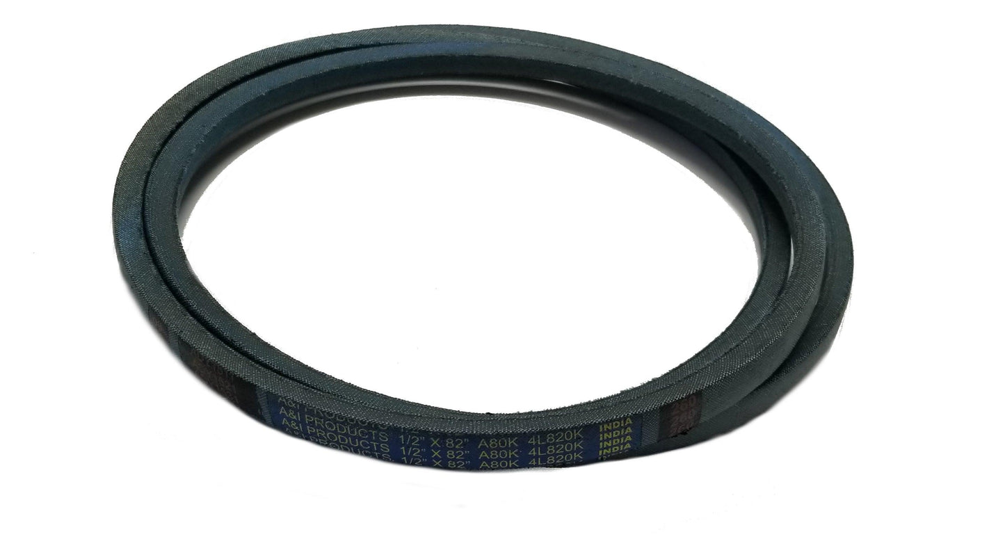 A & I Products Blue Aramid-Fiber V-Belt (82" x 1/2") - A-A80K