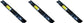 XHT Replacement Blade for Gravely 60" Cut 46999 89796 8898900 (Set of 3) - B1GR2001,3