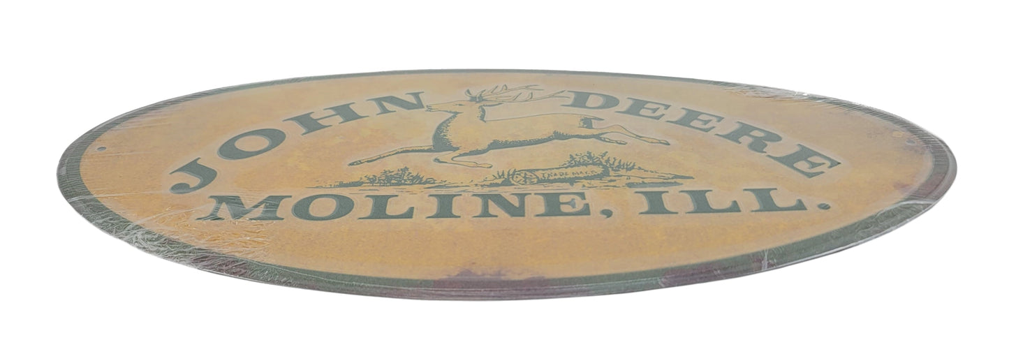 John Deere Moline Metal Vintage Sign - LP85810