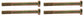 John Deere Original Equipment Cap Screw (4-PACK) - 19M7325