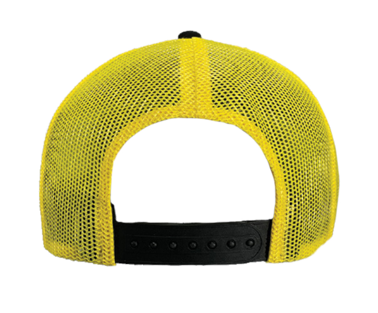 John Deere Moline 112 Black and Yellow Mesh Back Hat/Cap - LP82938