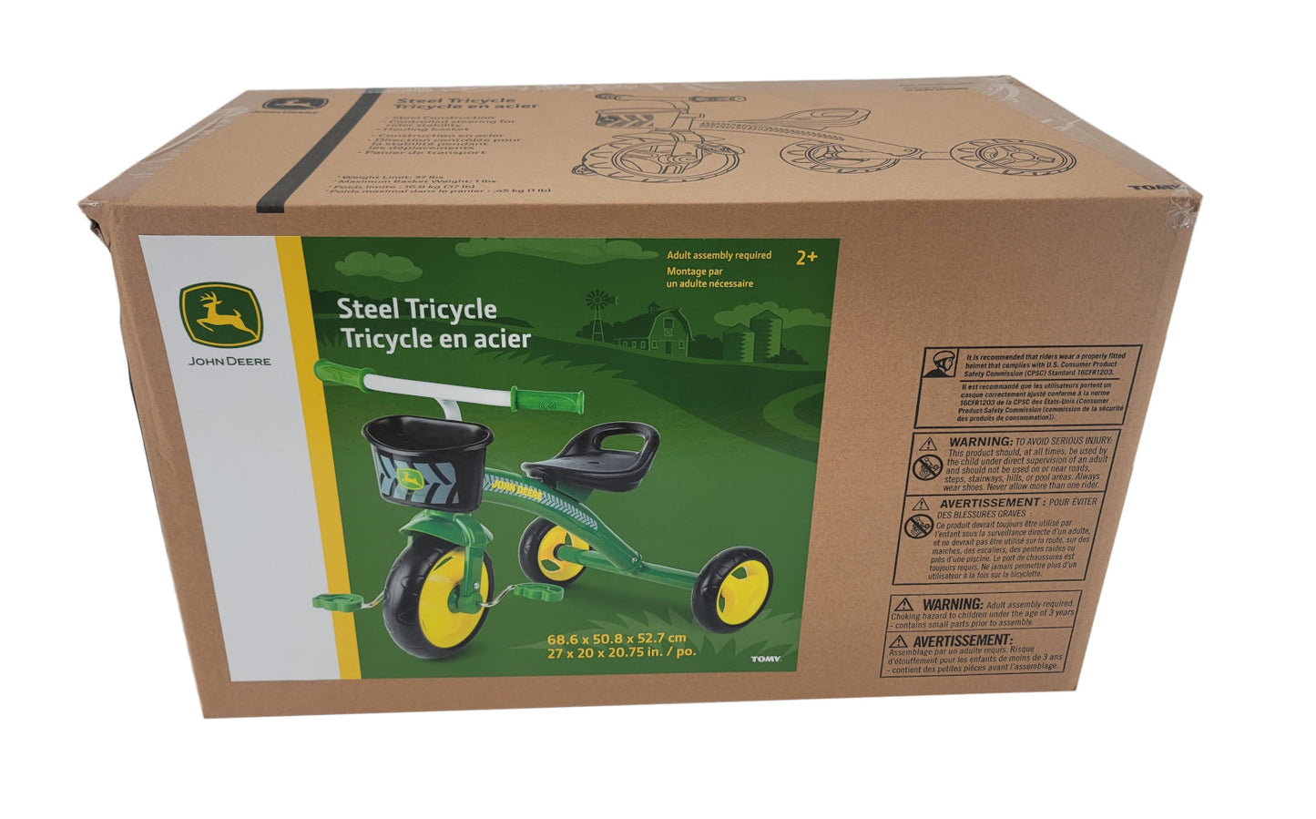 John deere steel tricycle best sale