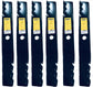Sunbelt 19", 7/8" Mulching Blade (Set of 6) - B1PD5172,6