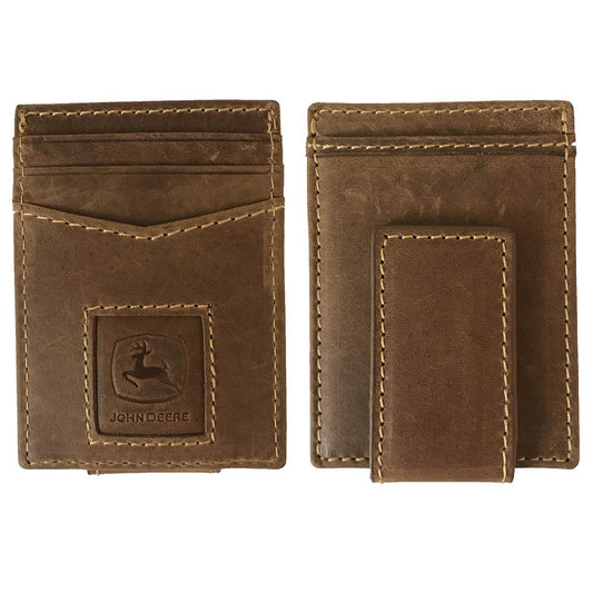John Deere CrazyHorse Embossed Money Clip - LP71260