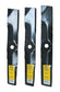 XHT 16-5/8", 51/64" Mower Blade (Set of 3) - B1JD5006,3