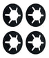 John Deere Original Equipment Push Nut (Pack of 4) - GX20141