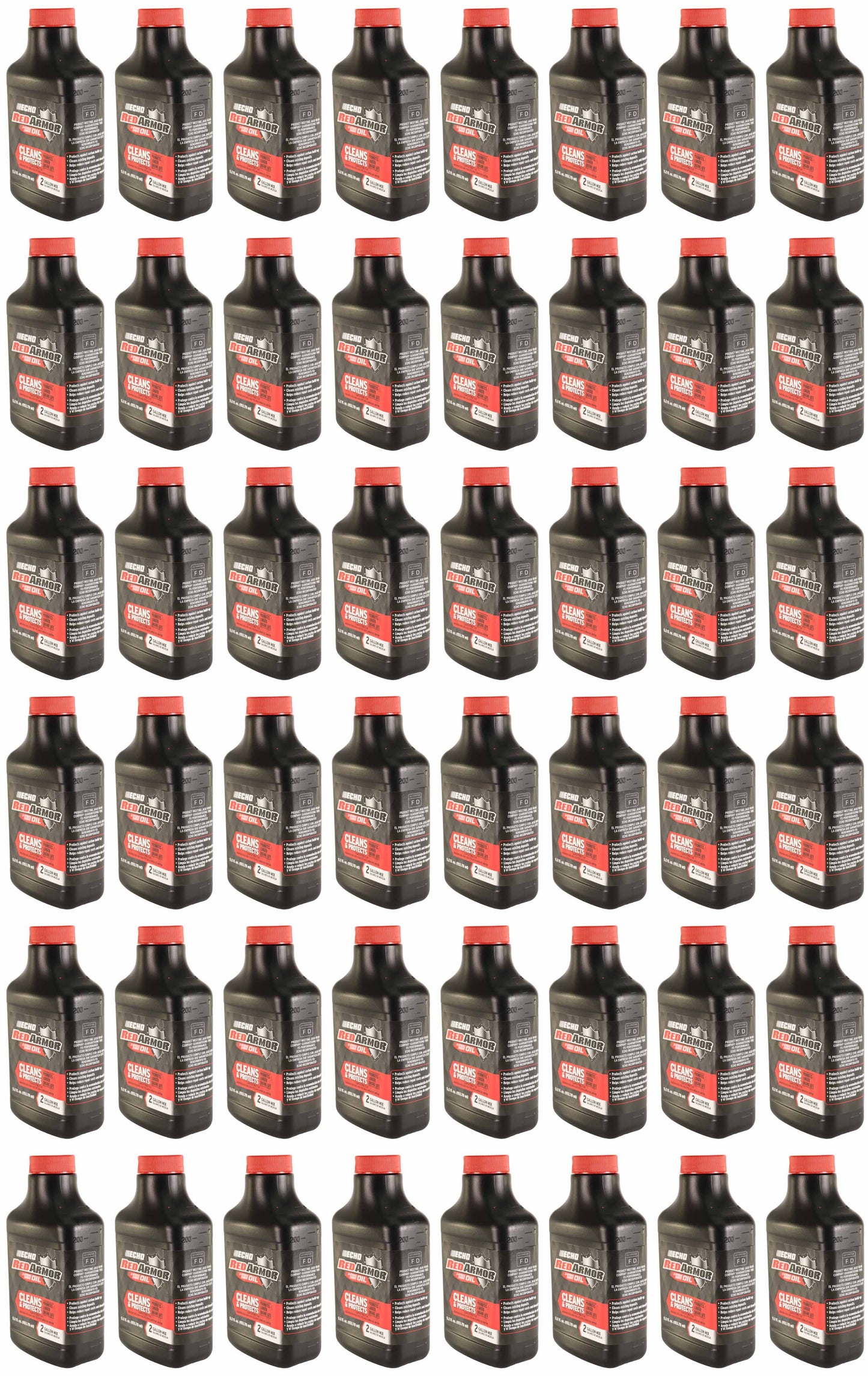 Echo Original Equipment 48-PACK Red Armor 2-Cycle Engine Oil (5.2 fl oz Bottle) - 6550002